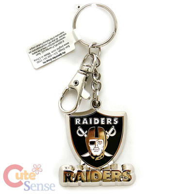 NFL Oakland Raiders Metal Key Chain/Holder/Keychains